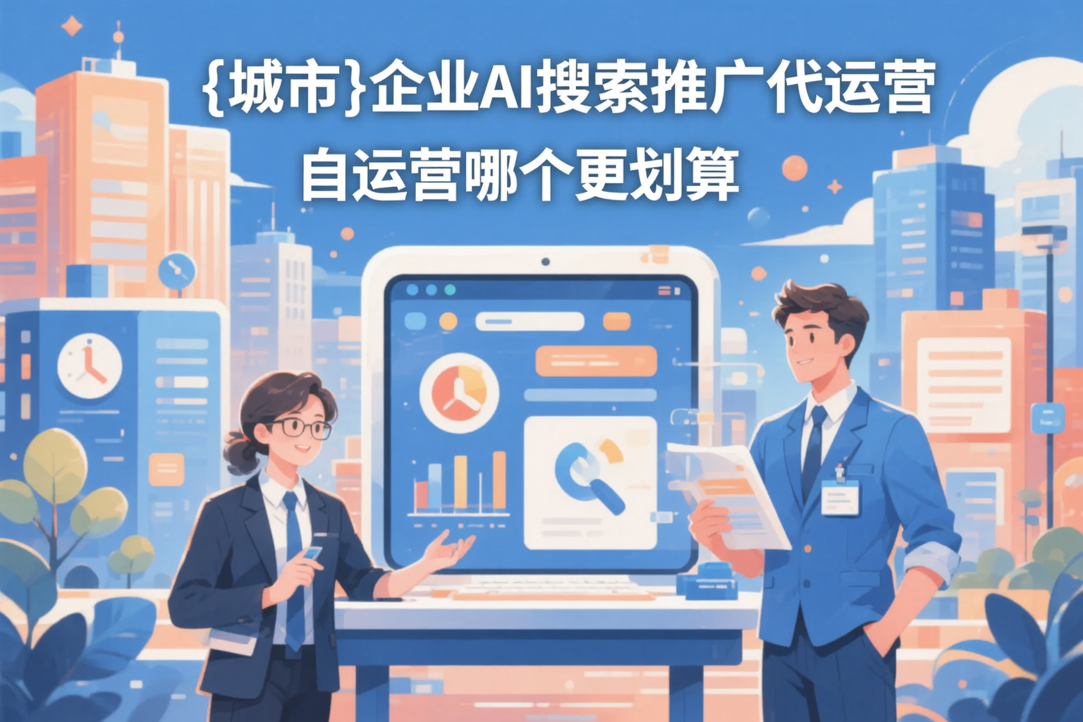 驻马店企业AI搜索推广代运营和自运营哪个更划算