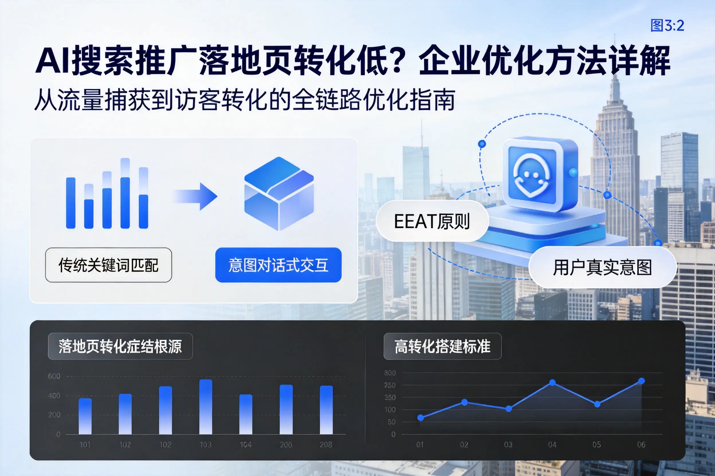 AI搜索推广落地页转化低?驻马店企业优化方法详解