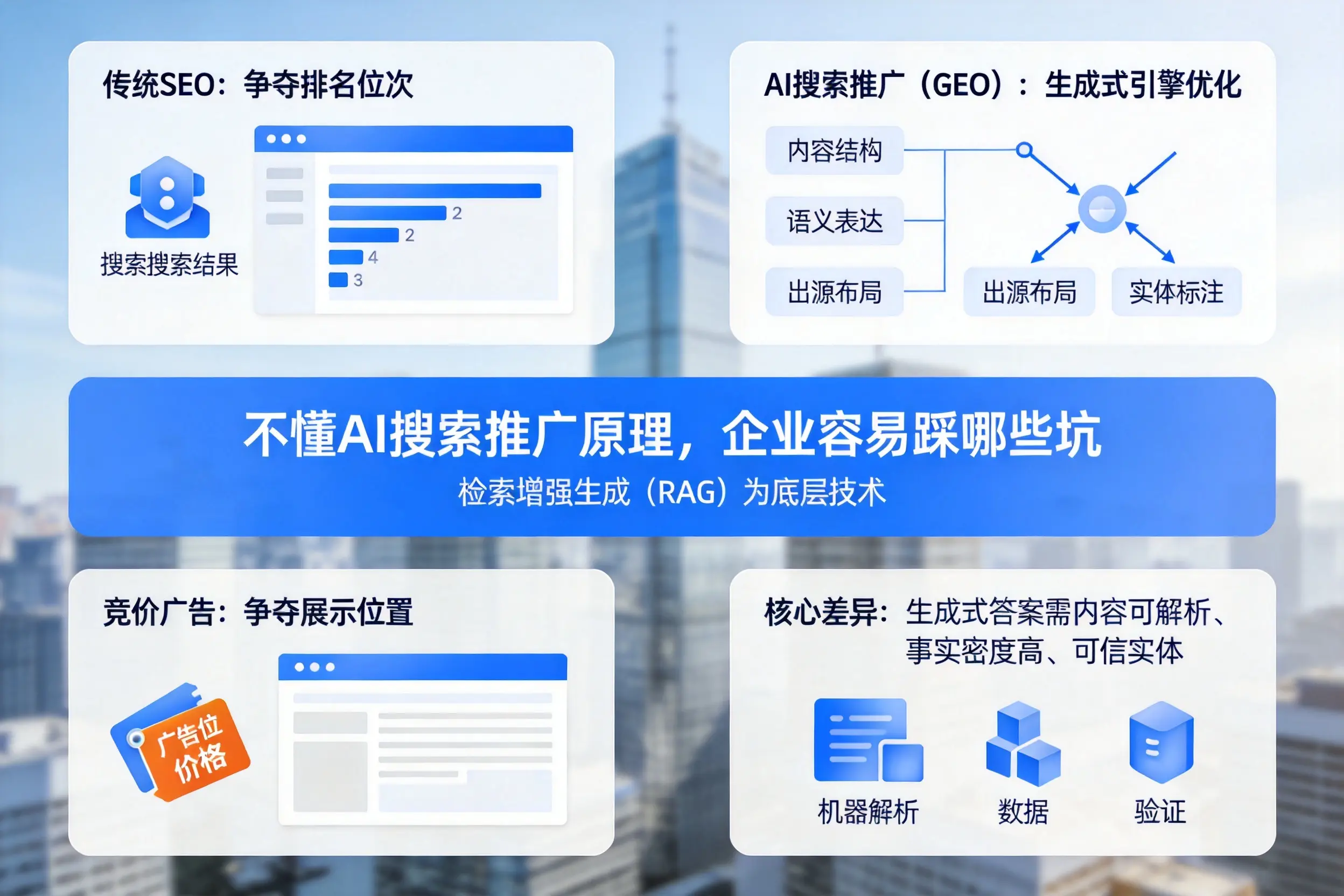 不懂AI搜索推广原理,驻马店企业容易踩哪些坑