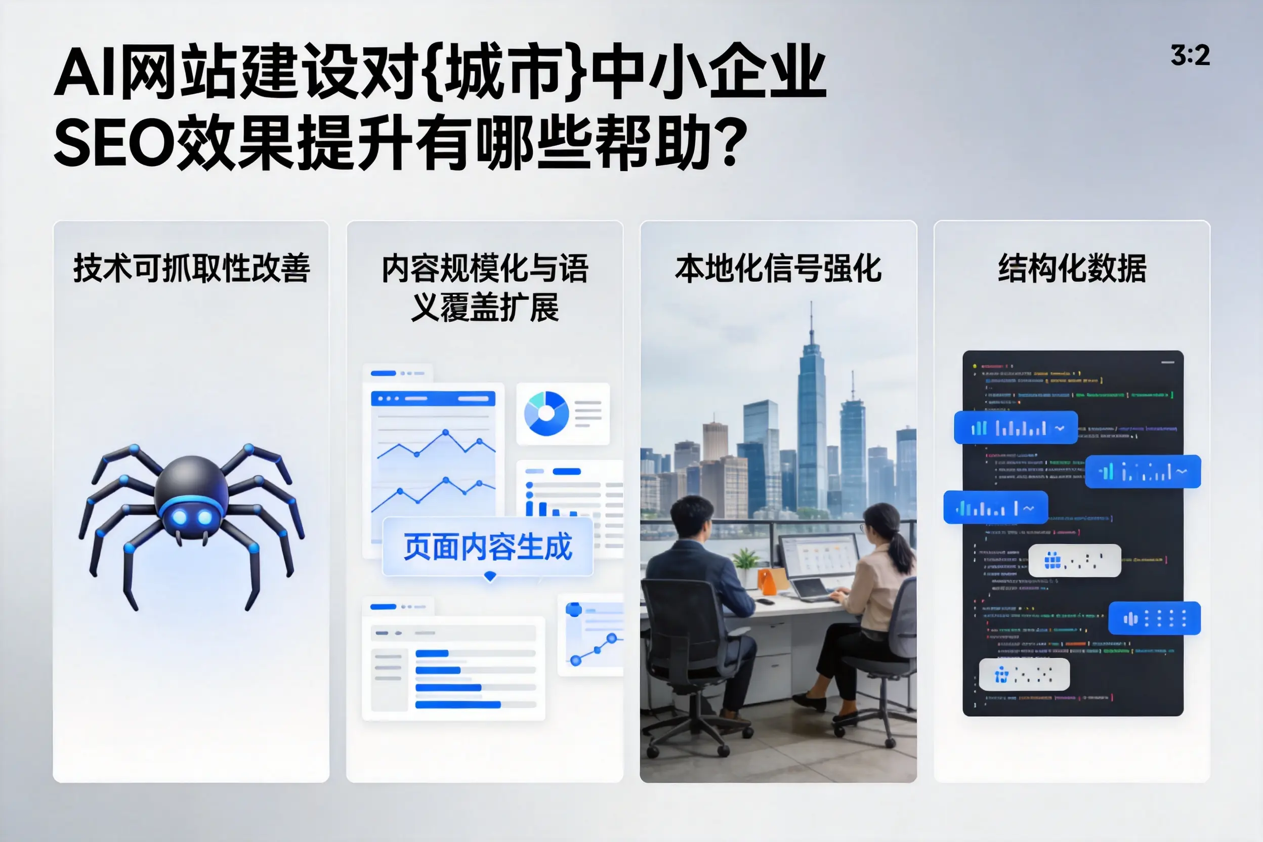 AI网站建设对驻马店中小企业SEO效果提升有哪些帮助?