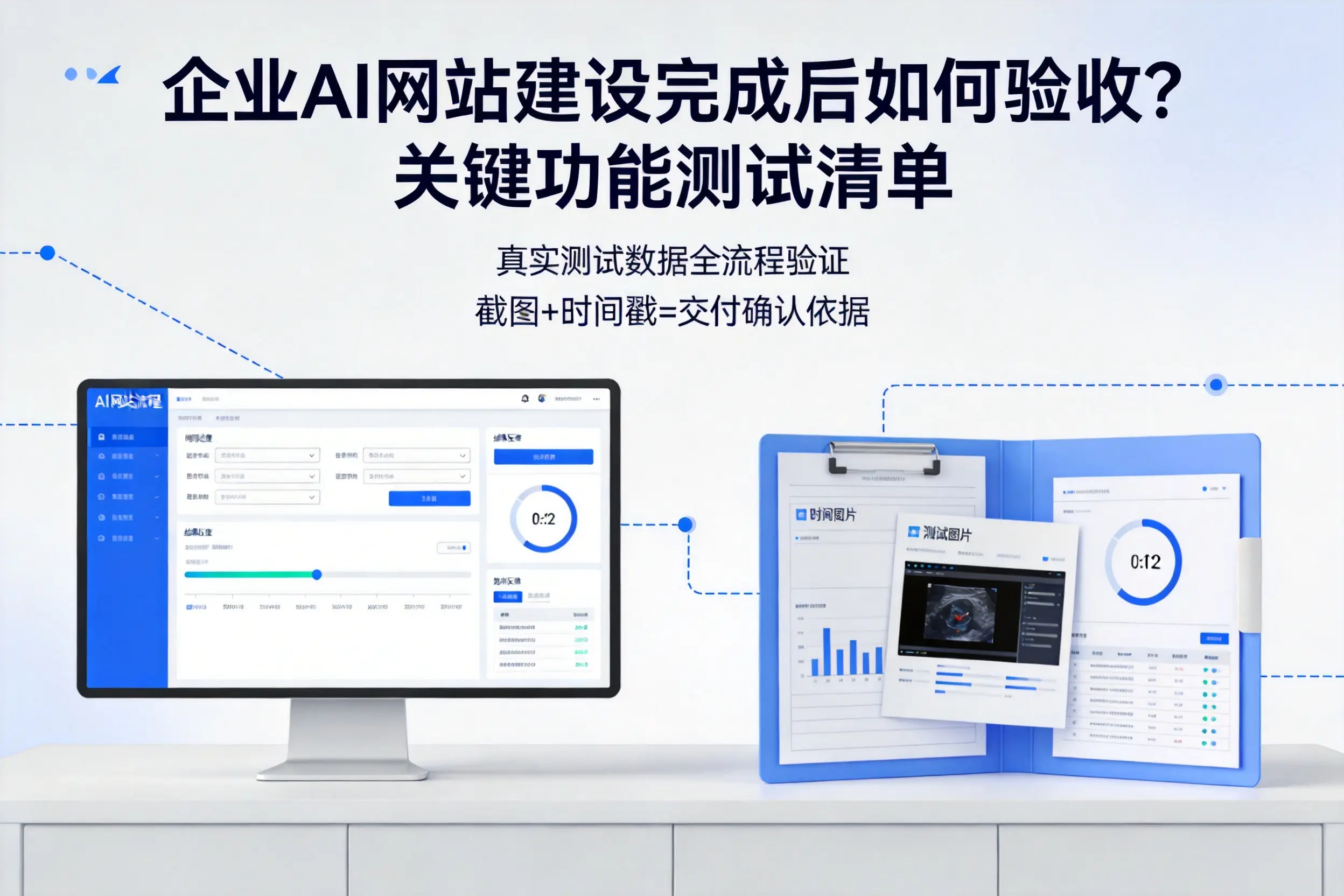 驻马店企业AI网站建设完成后如何验收?关键功能测试清单