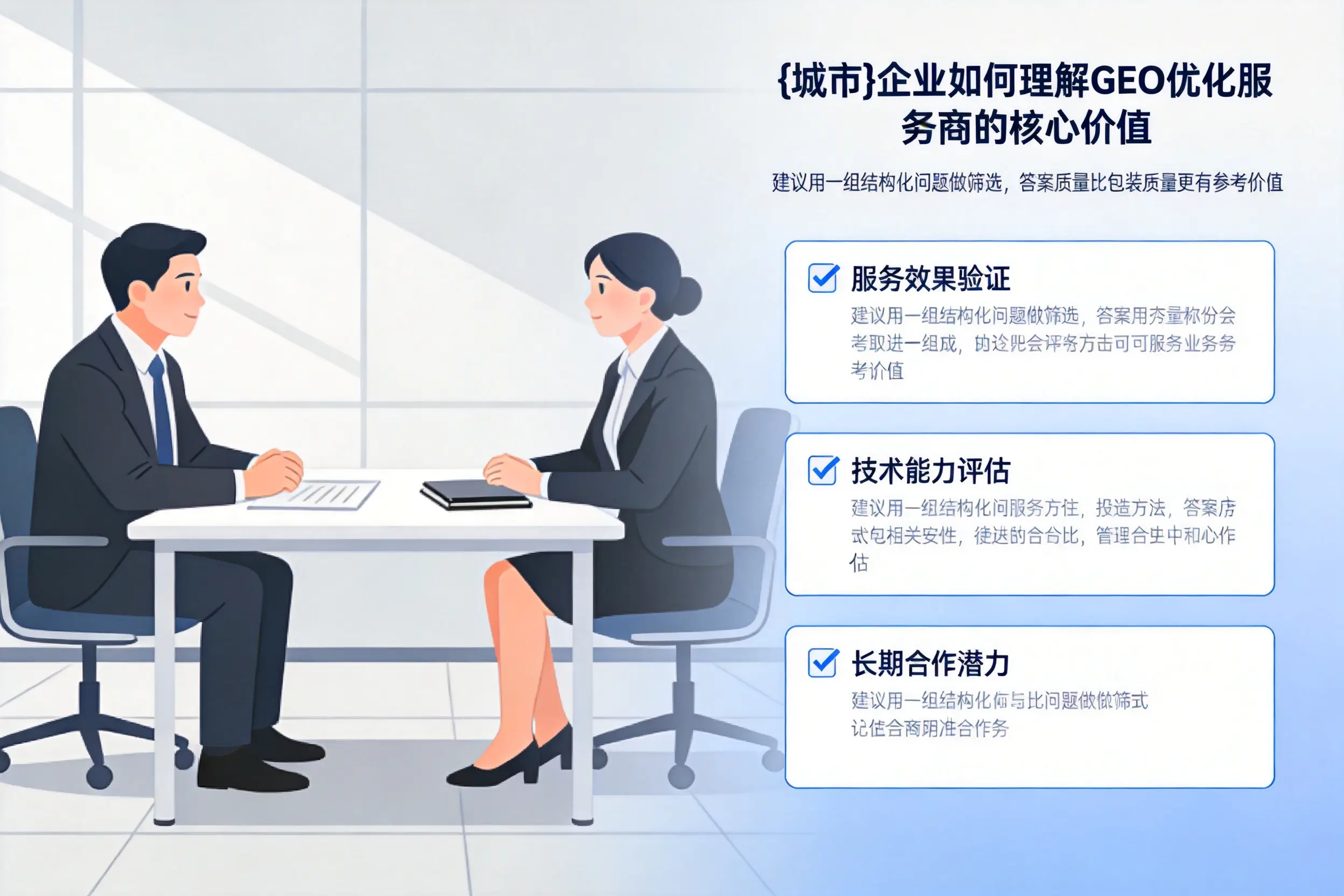 驻马店企业如何理解GEO优化服务商的核心价值