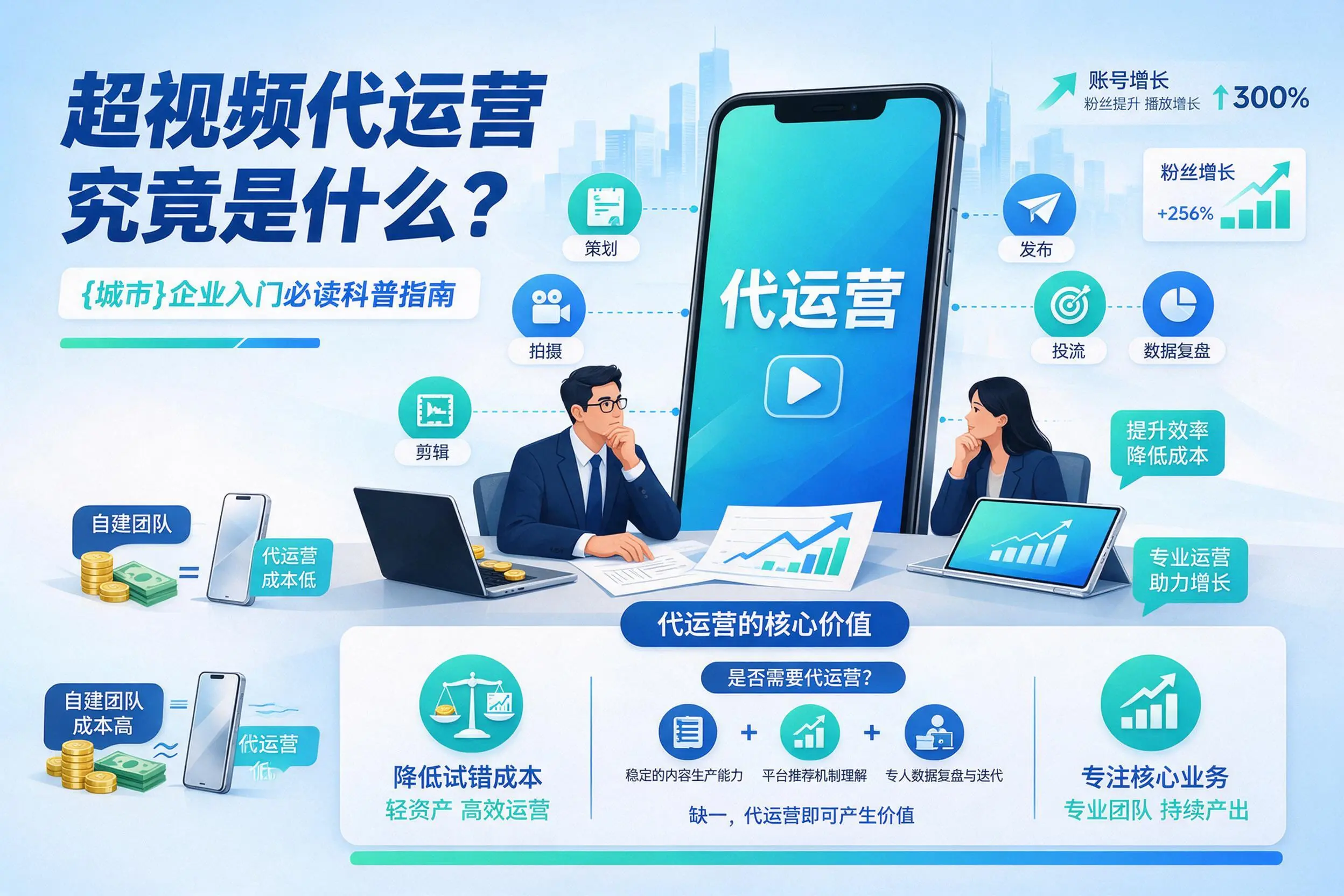 短视频代运营究竟是什么？驻马店企业入门必读科普指南