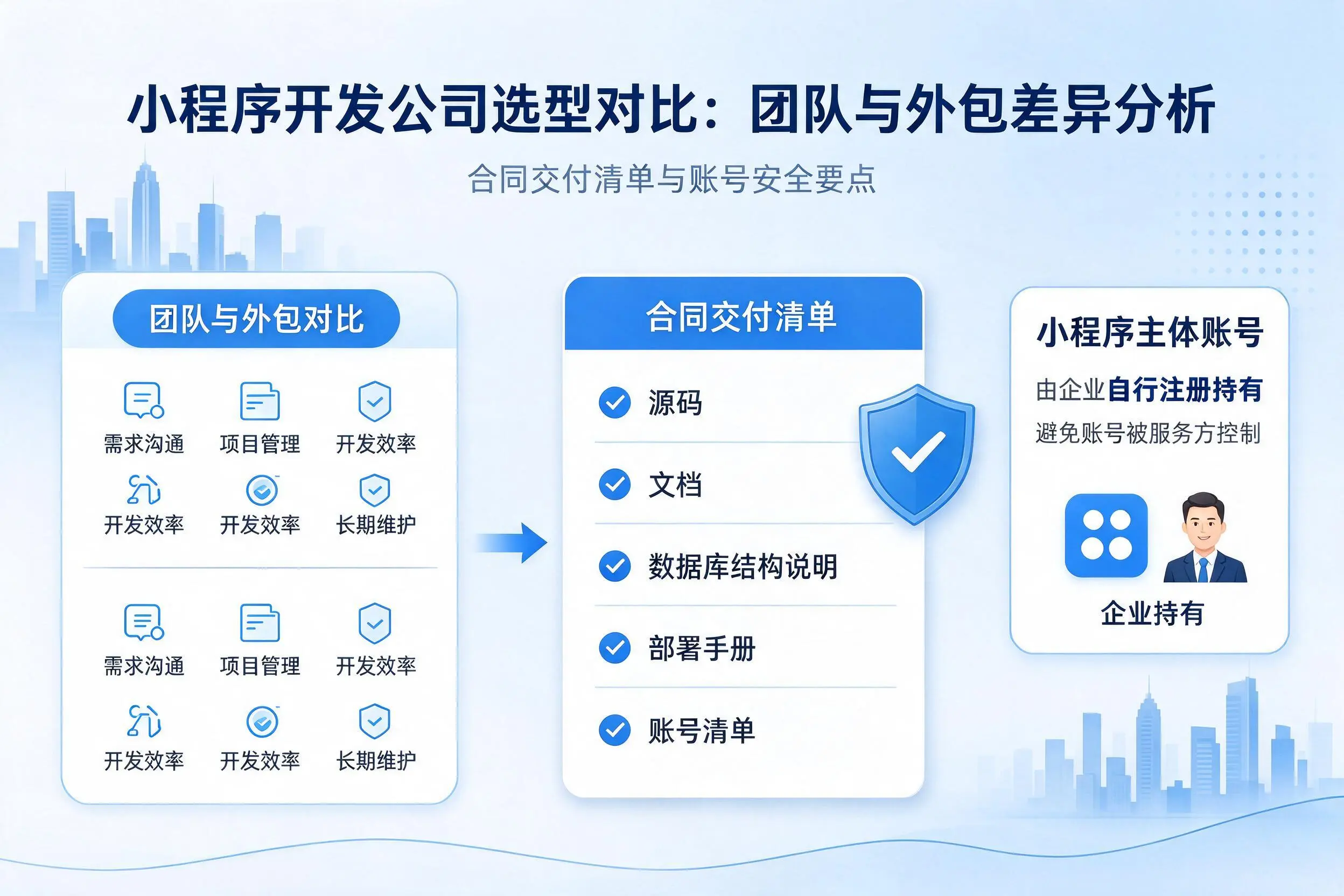 驻马店小程序开发公司选型对比：团队与外包差异分析