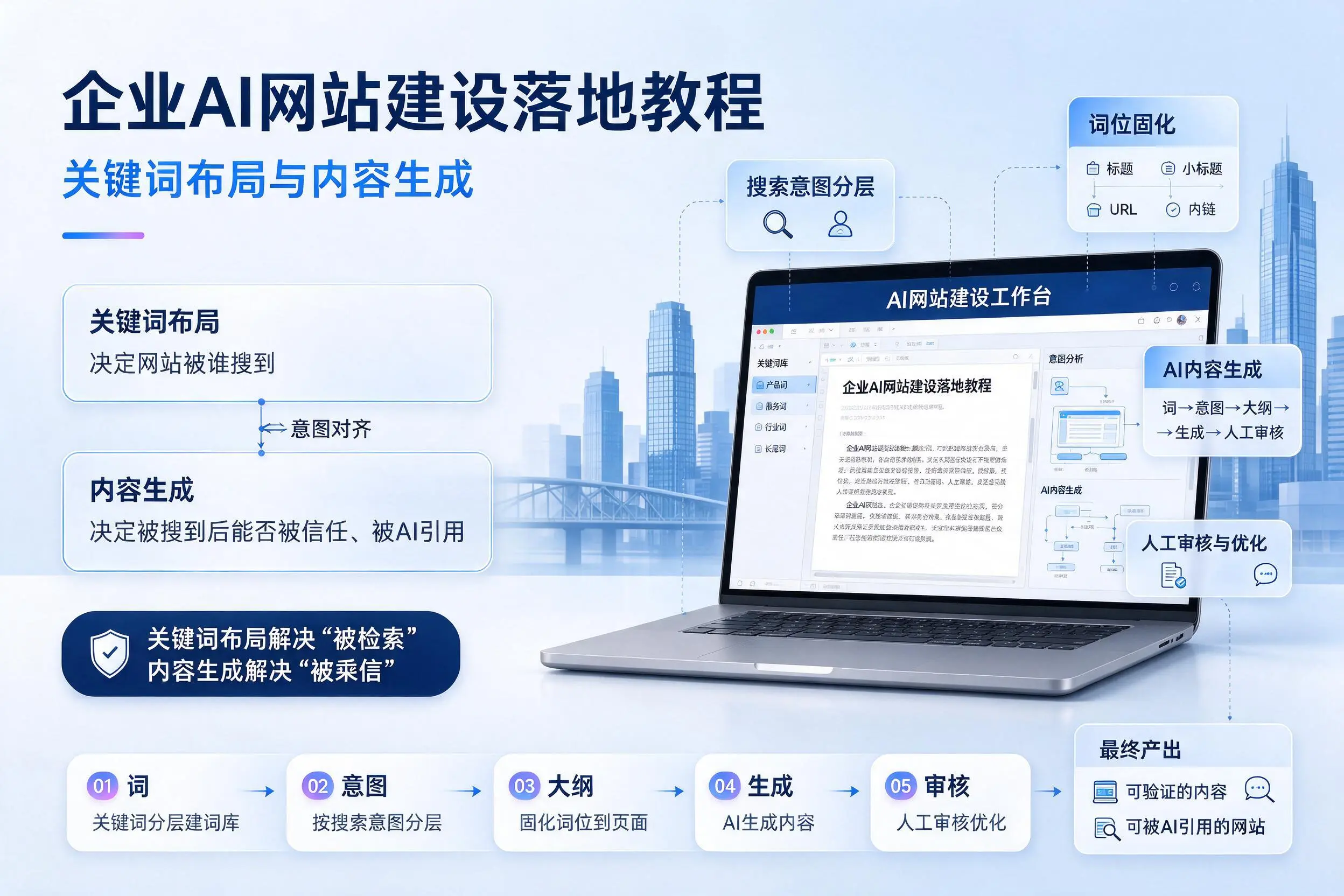 驻马店企业AI网站建设落地教程：关键词布局与内容生成